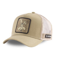 CAPSLAB Trucker Cap - X LOONEY TUNES COYOTE Sand