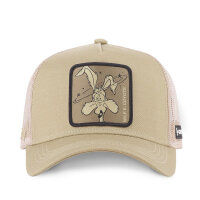 CAPSLAB Trucker Cap - X LOONEY TUNES COYOTE Sand