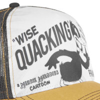 CAPSLAB Used Trucker Cap - X LOONEY TUNES DUCK Khaki/White