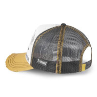 CAPSLAB Used Trucker Cap - X LOONEY TUNES DUCK Khaki/White