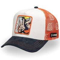 CAPSLAB Trucker Cap - X NARUTO UZUMAKI Navy/White/Orange