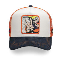 CAPSLAB Trucker Cap - X NARUTO UZUMAKI Navy/White/Orange