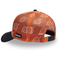 CAPSLAB Trucker Cap - X NARUTO UZUMAKI Navy/White/Orange