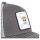 CAPSLAB Trucker Cap - X ONE PIECE Straw Hat Crew Grey/Silver
