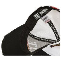 CAPSLAB Premium Trucker Cap - X ONE PIECE Black/White