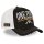 CAPSLAB Premium Trucker Cap - X ONE PIECE Black/White