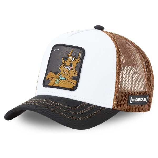 CAPSLAB Trucker Cap - X SCOOBY DOO HELP! 3-Tone