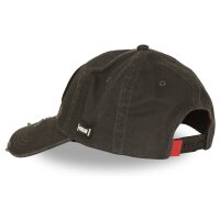 CAPSLAB Premium Baseball Used Cap - X SUPER MARIO BOWSER Dark Brown