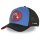CAPSLAB Premium Trucker Cap - X SUPER MARIO Royal/Black