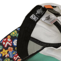 CAPSLAB Premium Trucker Cap - X SUPER MARIO KART LUIGI Mint/White