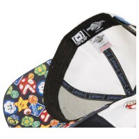 CAPSLAB Premium Trucker Cap - X SUPER MARIO KART Grey/White