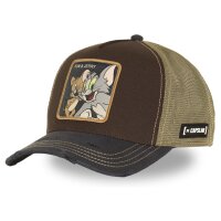 CAPSLAB Premium Trucker Cap - X TOM AND JERRY 3-Tone