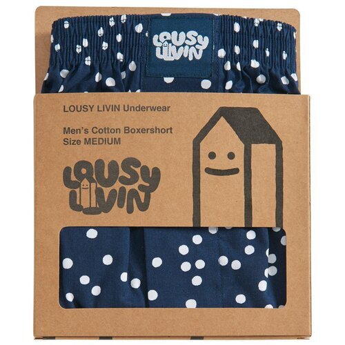 Lousy Livin Boxershorts Dots Navy XL