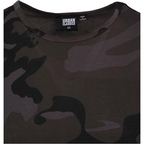 Urban Classics Ladies Camo Tee Dress dark camo XS