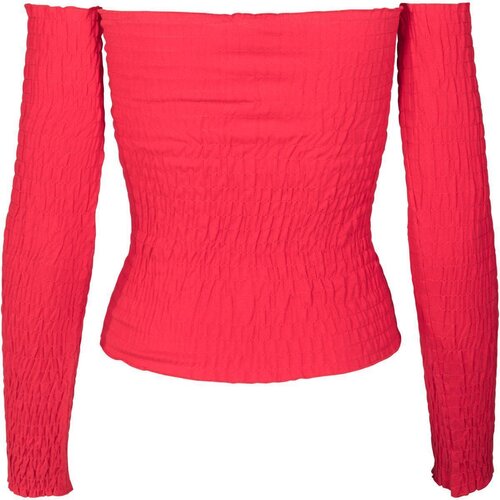 Urban Classics Ladies Cold Shoulder Smoke L/S fire red XS