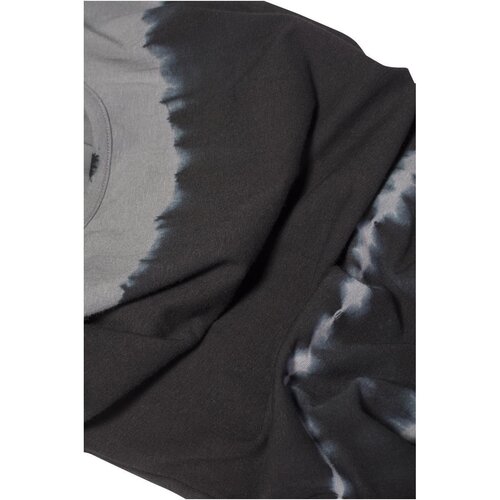 Urban Classics Ladies Striped Tie Dye Tee blk/lt.grey XXL