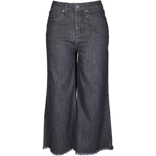 Urban Classics Ladies Denim Culotte black washed S