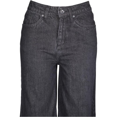 Urban Classics Ladies Denim Culotte black washed S