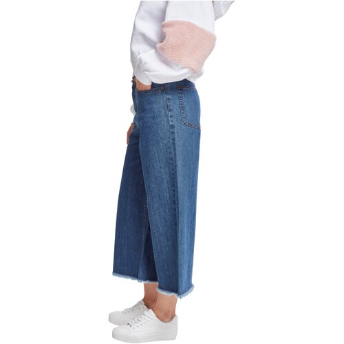 Urban Classics Ladies Denim Culotte ocean blue S