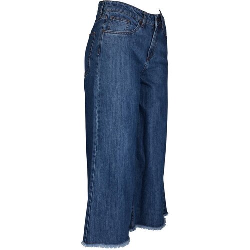 Urban Classics Ladies Denim Culotte ocean blue S