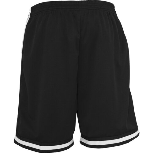 Urban Classics Stripes Mesh Shorts blkblkwht 3XL