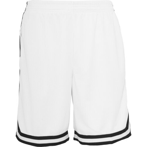 Urban Classics Stripes Mesh Shorts whtblkwht S