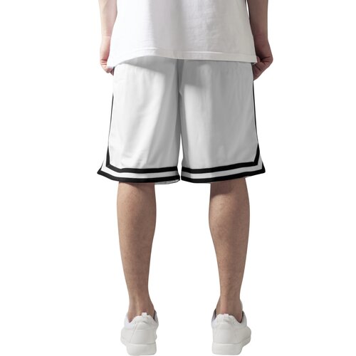 Urban Classics Stripes Mesh Shorts whtblkwht S