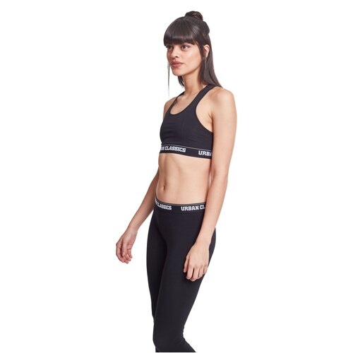 Urban Classics Ladies Logo Bra black XS