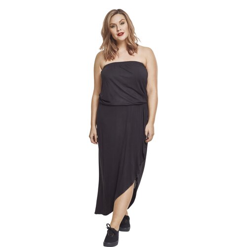 Urban Classics Ladies Viscose Bandeau Dress black 3XL