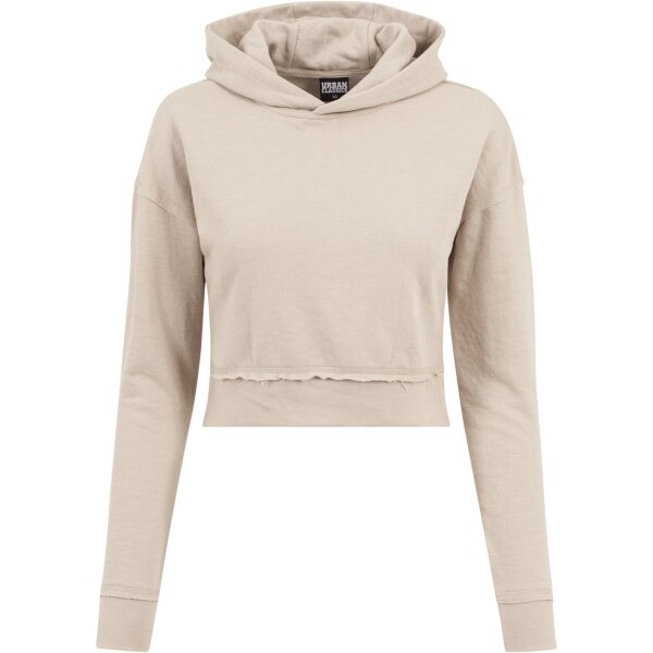 Urban Classics Ladies Short Slub Terry Hoody