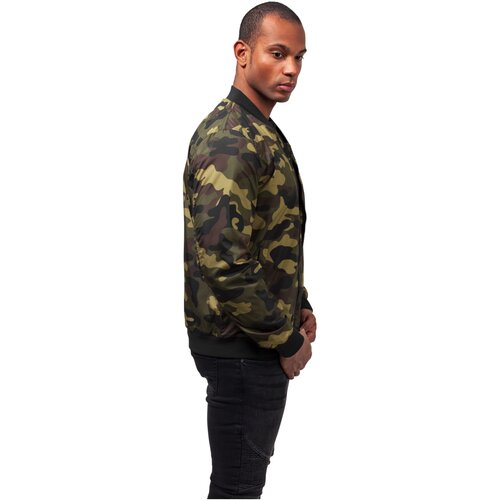 Urban Classics Light Camo Bomber Jacket woodcamo L