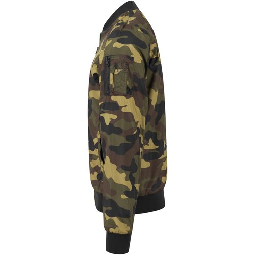 Urban Classics Light Camo Bomber Jacket woodcamo L