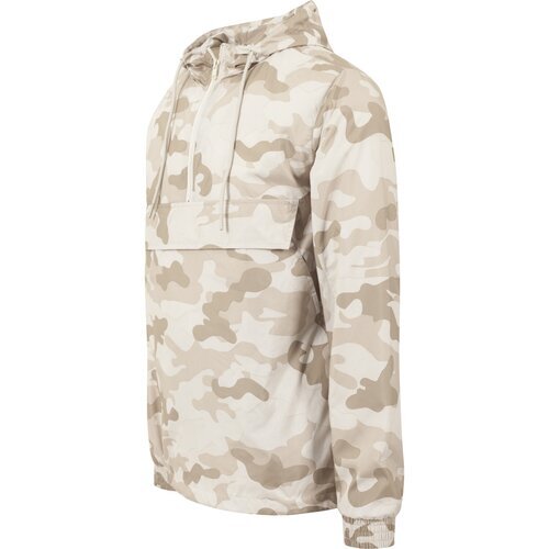 Urban Classics Camo Pull Over Windbreaker sandcamo M