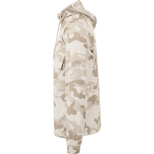 Urban Classics Camo Pull Over Windbreaker sandcamo M