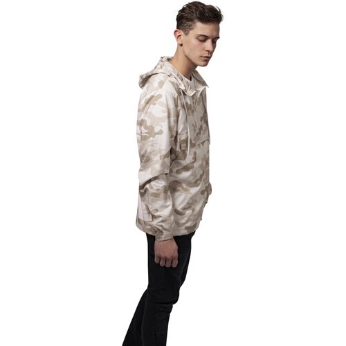 Urban Classics Camo Pull Over Windbreaker sandcamo M