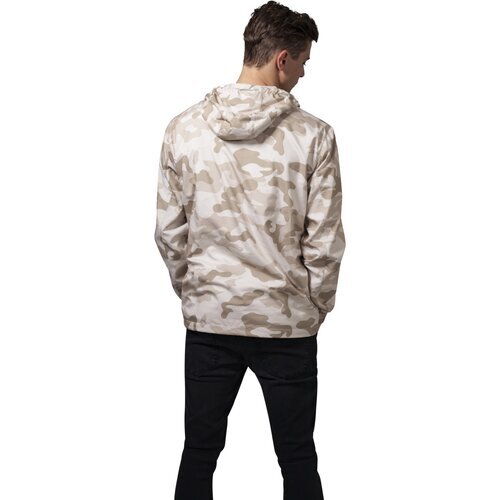 Urban Classics Camo Pull Over Windbreaker sandcamo M