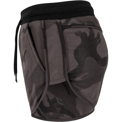 Urban Classics Ladies Camo Hotpants dark camo/blk S