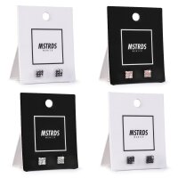 MSTRDS Flat Earrings 7mm