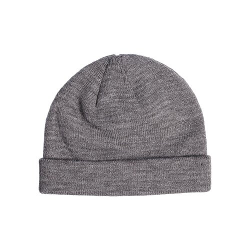 MSTRDS Short Cuff Knit Beanie h.grey one size