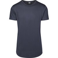 Urban Classics Shaped Long Tee navy M