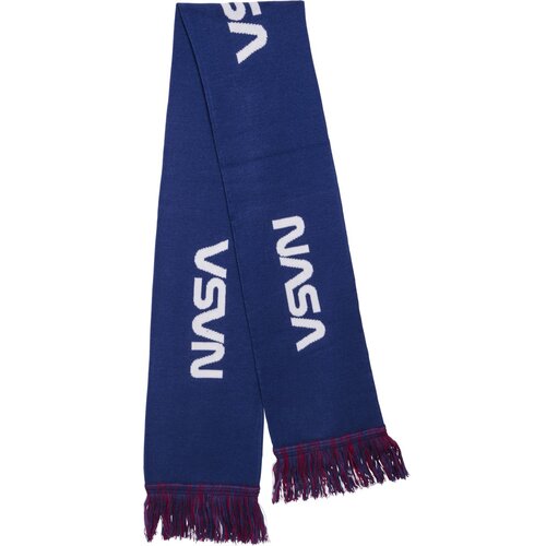 Mister Tee NASA Scarf Knitted blue/red/white