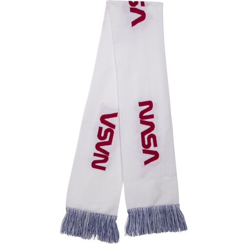 Mister Tee NASA Scarf Knitted white/blue/red