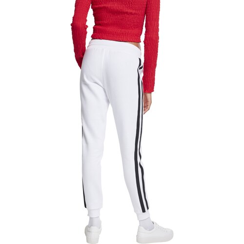 Urban Classics Ladies College Contrast Sweatpants white/black/white 5XL