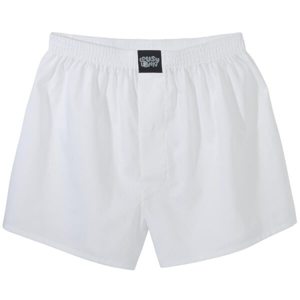 Lousy Livin Boxershorts "PLAIN" White S