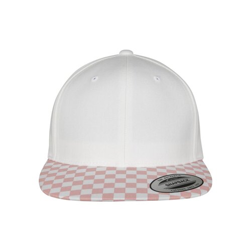 Yupoong Checkerboard Snapback lightrose/white one size