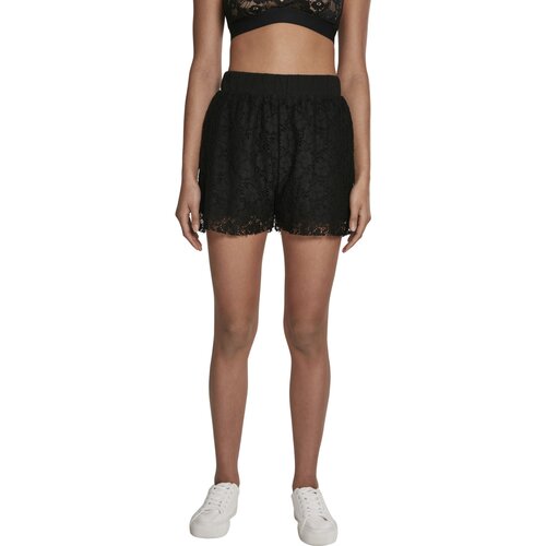 Urban Classics Ladies Laces Shorts black L