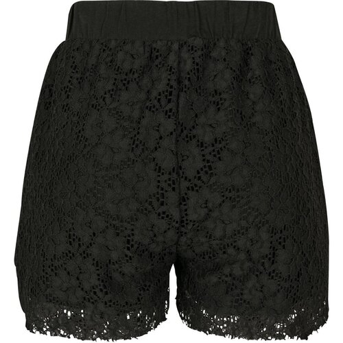 Urban Classics Ladies Laces Shorts black L