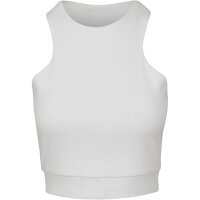 Urban Classics Ladies Squared Short Top white XS