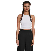 Urban Classics Ladies Squared Short Top white XS