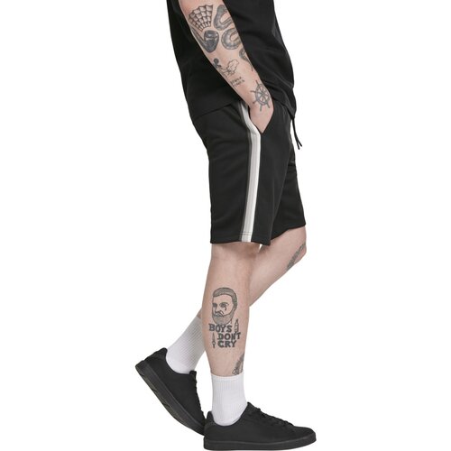 Urban Classics Side Taped Track Shorts blk/gry S